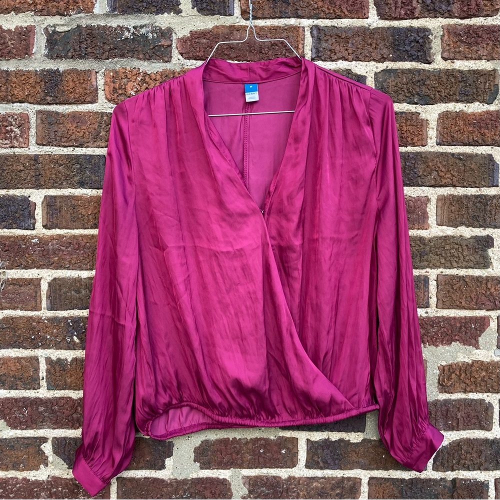 NWOT Old Navy wrap blouse 2023